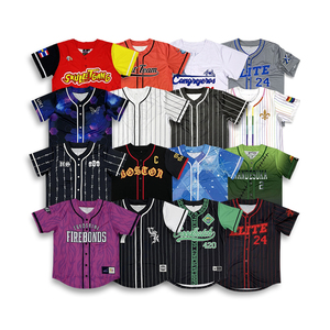 Uniforme de Béisbol y Sóftbol Personalizado al por Mayor para Adultos, Impresión Digital, Secado Rápido, Ligero, para Hombre - Product Image 2