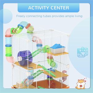 Cage pour animaux de compagnie en acier inoxydable de luxe, motif animal personnalisé pour les races petites, moyennes et grandes, pour l'élevage et l'abri en intérieur - Product Image 2