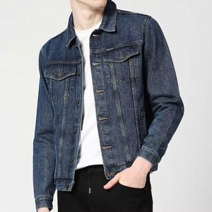 Fashionable Men's Casual Canvas Denim <b>Jacket</b> Stylish Durable <b>Waterproof</b> Eco-Friendly Windproof 100% Cotton Winter <b>Jacket</b> for All - Product Image 2