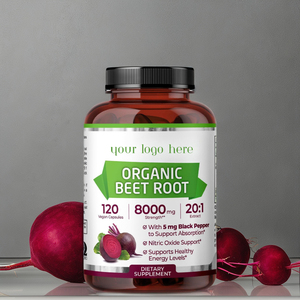 Factory Supply Beetroot Extract Capsules 8000mg Hot Selling OEM Private Label <b>Supplement</b> - Product Image 2