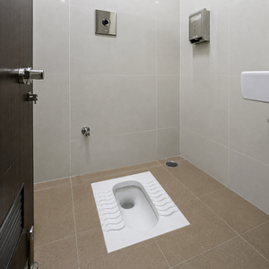Traditional Indian Squatting <b>Pan</b> Rectangle Twin <b>Pan</b> Toilet Smooth Surface Apartment Hotel Hospital Villa Bathroom Floor Mounted - Product Image 5