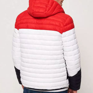 Chaqueta Acolchada para Hombre de Fábrica OEM, Chaqueta de Invierno Gruesa con Logotipo Personalizado para Uso Casual y Urbano, Pedidos al por Mayor - Product Image 2