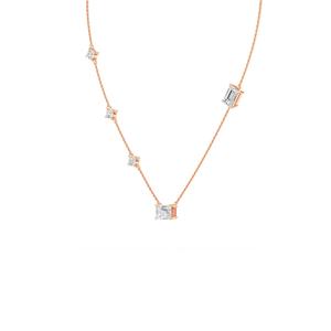 Elegante Colgante de Diamante Cultivado en Laboratorio de Oro Amarillo de 14K, 1.57 CTW, Corte Redondo, Joyería Fina para Mujer, Boda, Ceremonia Nupcial - Product Image 4