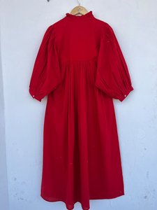 À la mode indien bloc imprimer femmes filles pur coton Maxi robe décontracté été soirée longue Midi en vrac motif naturel chaud! - Product Image 4