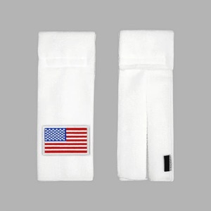 Custom White American Flag <b>Towel</b> 100% Cotton Embroidered Logo Sports Hand <b>Sweat</b> <b>Towel</b> for American Football Team Outdoor Use - Product Image 1