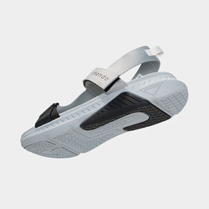 Sandalias Casuales Shondo F7 Racing Grises con Detalles Negros y Suela de 5cm, Estilo Punta Abierta para Mejorar la Postura, Vietnam - Product Image 1