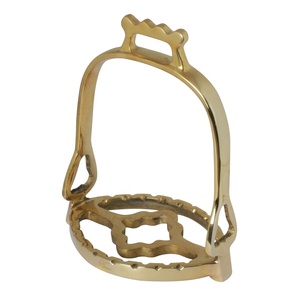 Étrier portugais baroque or équitation durable produits équestres mèches et étriers pour chevaux 2025 - Product Image 5