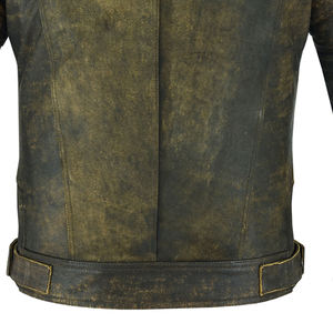 Vestes en cuir pour hommes de qualité supérieure, nouvelle arrivée, best-seller, prix de gros, col montant, style streetwear - Product Image 6