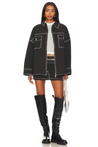 Ropa de mezclilla para mujer: Top de mezclilla, Vestido de mezclilla, Conjunto de coordinación de mezclilla, Adornos y bordados, Mezclilla de lavado oscuro. - Product Image 3