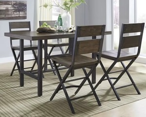 High Quality Modern Luxury Royal Eco-Friendly Durable Wood Carved Round 6-Seater <b>Dining</b> <b>Table</b> 4 Iron Chairs Restaurant Set - Product Image 4