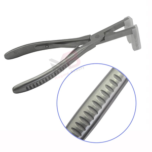 Heavy Duty Metal Dark Grey Tape Hair Extension <b>Pliers</b> Flat Jaw Sealing Tool for Strong Bond Commercial Use Hair Stylist - Product Image 4