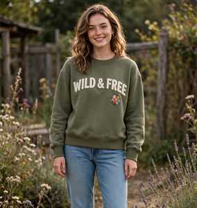 Sudadera extragrande de invierno para mujer, 100% algodón, forro polar, personalizada con estampado o bordado. - Product Image 5