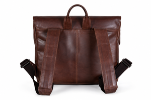 Sac messager en cuir, grand sac à dos pour hommes d'affaires, fermeture à boucle durable, toutes saisons - Product Image 4