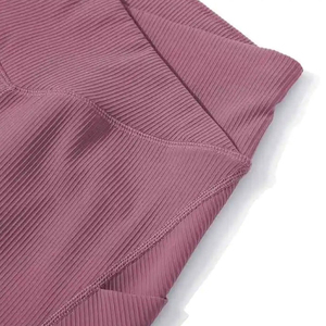 Shorts de Yoga Personalizados de Cintura Alta con Efecto Push-Up, Shorts Deportivos Sin Costuras para Mujer, para Fitness y Entrenamiento, Proveedor OEM - Product Image 5