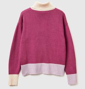 Pull en maille pour femme style streetwear - Coupe ample - Pull d'hiver - Haut décontracté en fil doux pour femme - Tricot d'automne respirant - Product Image 5