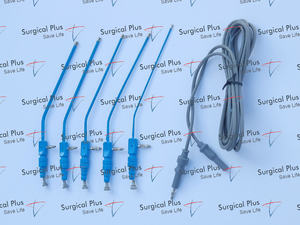 Tubo de succión Frazier para electrocauterización nasal monopolar de alta calidad, 6,7,8,9,10 FR y cable, instrumentos ORL con certificación CE - Product Image 5