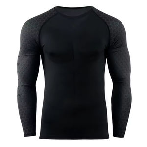 Maillot de bain anti-UV à manches courtes, séchage rapide, résistant au chlore, pour homme, protection UV, surf, rashguard - Product Image 4