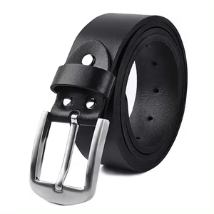 Cinturones de Cuero Vacuno Elegantes para Hombre, Diseño Vintage con Serpiente Cuadrada, al Mejor Precio para Adultos, Accesorios de Moda - Product Image 2