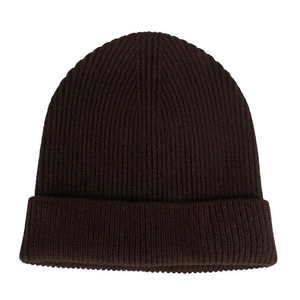 OEM Service New Quality Personalized <b>Beanies</b> Wholesale <b>Knit</b> <b>Beanie</b> with logo Custom Adult 100% Acrylic <b>Beanie</b> Hats 2027 - Product Image 1