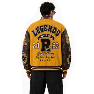 Customized Varsity <b>Jacket</b> for Men High Quality with Unique Logo Vintage Style for <b>Winter</b> ODM Supply high quality product - Product Image 6