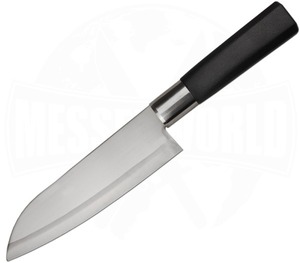 Stainless Steel Plastic Handle Santoku Sashimi <b>Knife</b> 7 Inch Blade Japanese Sushi <b>Knife</b> Multi-Purpose for <b>Fish</b> Filleting Slicing - Product Image 1