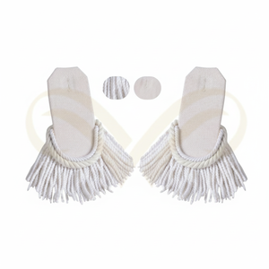 เครื่องปักลายเส้นไหมพรมแบบพรีเมียมสั่งทำพิเศษ  แผ่นปักติดบ่าแบบคลาสสิกพร้อมตราประดับยศ - Product Image 6