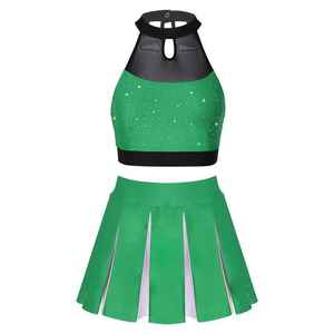 Tenue de cheerleading dernière génération conçue pour un confort optimal en mouvement et un impact visuel saisissant, idéale pour les événements et les séances d'entraînement. - Product Image 4