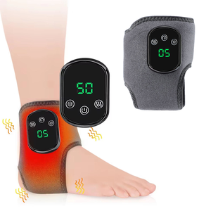 Masseur Électrique pour Pieds avec Compresse Chaude, Soutien de la Cheville et Vibrations pour Entorse Articulaire et Soulagement de la Cheville - Product Image 1