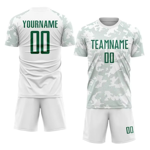 Ensemble d'uniformes de football personnalisés pour hommes, vêtements de sport respirants et à séchage rapide pour le basketball, le football, l'entraînement et les matchs - Product Image 6