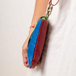 Luxury Cowhide Genuine Leather Women's <b>Small</b> Crossbody <b>Handbag</b> with Carved Mobile Phone Pocket Western Hair Hide Design - Product Image 2