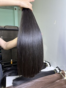 Venta al por mayor de fábrica, cabello negro natural, rizado, colores vibrantes, cabello humano vietnamita 100% puro, sin enredos, sin caída - Product Image 3