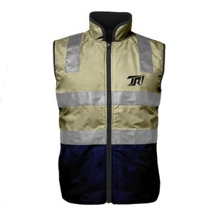 Chalecos de Seguridad de Forro Polar Duraderos e Impermeables ANSI Clase 2 para Trabajadores Industriales y de la Construcción con Opciones de Logotipo y Diseño Personalizados - Product Image 5