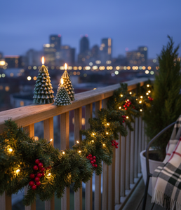 Ensemble de bougies artistiques artisanales en cire de paraffine à effet neige, parfumées, non toxiques et sans fumée, pour la décoration de la maison, des fêtes, de la fête des pères et du Nouvel An - Product Image 2