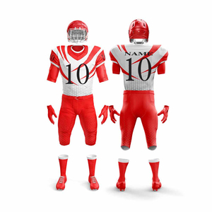 Uniforme de Fútbol Americano Personalizado Transpirable 2026, Sublimado con Nombres y Números de Equipo, Ropa Personalizada para tu Equipo - Product Image 1