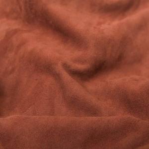Brown <b>Suede</b> Trucker <b>Jacket</b> Full Sleeve Turn-down Collar Zipper Closure Autumn Regular Fit Solid Color Men's Women's <b>Jacket</b> - Product Image 2