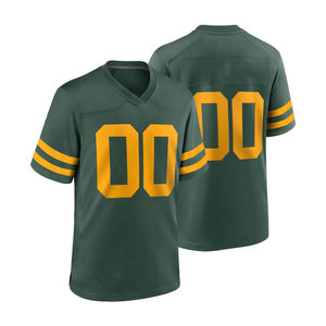 Servicio OEM al por Mayor, Uniforme de Fútbol Americano para Hombre de Secado Rápido y Transpirable, Jersey para Adulto con Estampado Sublimado Personalizado, Pantalones Cortos para Equipo - Product Image 6