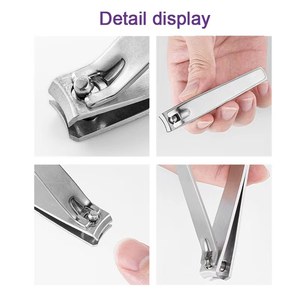 Nuevo Cortaúñas Profesional de 1 Pieza, Cortaúñas para Zonas Profundas de las Uñas, Tijeras de Acero Inoxidable con Mandíbula Plana Ancha y Duradera - Product Image 6