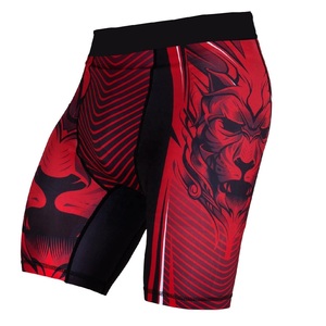 Shorts de compression pour hommes de qualité supérieure pour la gym et la course à pied, 100 % coton, décontractés et infroissables - Product Image 2