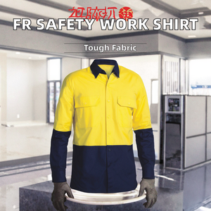 Overol de Trabajo Antiestático de Alta Visibilidad, 100% Algodón, Certificado Oeko-Tex, con Bordado Personalizado para Uniformes de Trabajo Unisex - Product Image 6