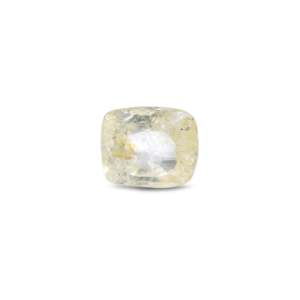 Alexandrite Oval Cut Loose Gemstone 3.05 Carat 6mm Yellow Sapphire for Fine Jewelry - Product Image 1