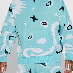 Ensemble de survêtement 2 pièces pour homme, sweat-shirt et short légers en coton 100% pour l'été - Product Image 6