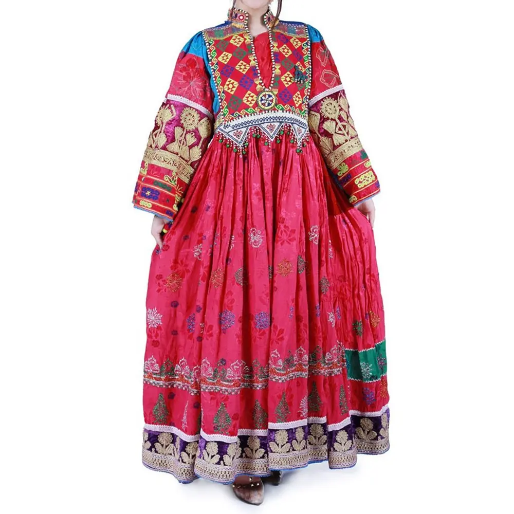 Afghani kuchi Dresses Tribal dân tộc cổ điển kuchi ăn mặc, afghan/Pakistan kuchi Đảng truyền thống đa màu sắc Ăn mặc