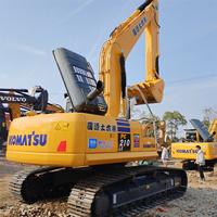 Excavatrice sur chenilles hydraulique Komatsu de haute qualité, sans fuite d'huile, pièces d'origine Komatsu PC210, excavatrice d'occasion