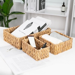 <b>Large</b> supply water hyacinth dry food <b>storage</b> containers <b>basket</b> competitive price gift <b>baskets</b> - Product Image 6