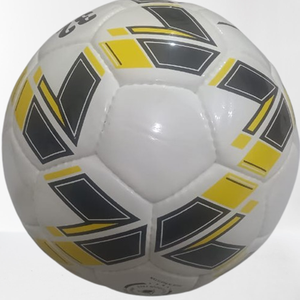 Ballon de football blanc, noir, jaune, d'entraînement, durable, gonflé, emballé, 0,4-0,45 kg, ballon de foot, nouveau modèle, taille 5, 3 TPU - Product Image 1