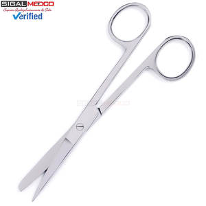 Tijeras Quirúrgicas Rectas de 5.5”, Juego de 3 Tijeras de Enfermería Hechas de Acero Inoxidable Quirúrgico de Alta Calidad para Uso Médico y Clínico - Product Image 3