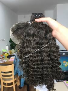 [POIVRE ET SEL] Met en évidence l'extension de cheveux humains vietnamiens bruts de cheveux gris argenté - Product Image 6