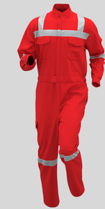 Combinaison de sécurité ignifuge de haute qualité en polyester et coton, antistatique, imprimée numériquement, pour le travail - Product Image 5