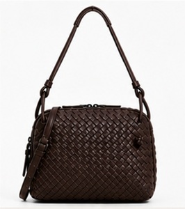 Sac à bandoulière Gravs en cuir véritable fait main, style bohème anglais, pour femme, 27x5x20 cm, fermeture éclair, sangle unique, usage quotidien - Product Image 1