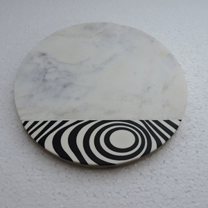 Planche à découper en marbre et bois de haute qualité, design élégant, à prix de gros très bas - Product Image 1